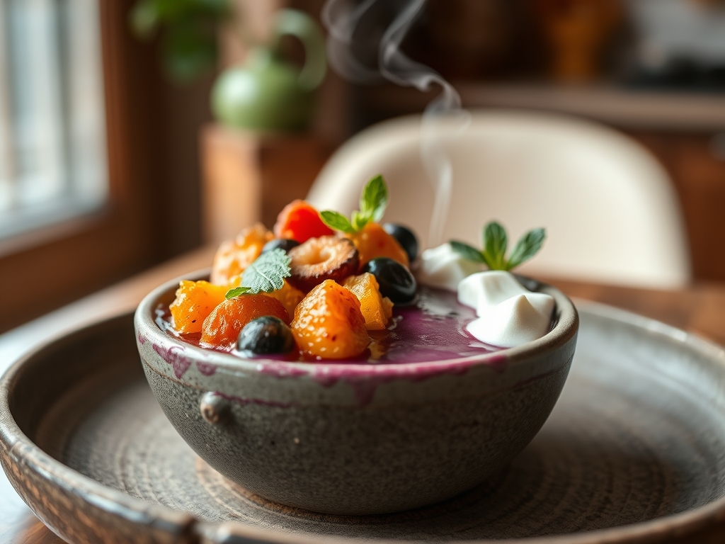 Açai bowl saludable