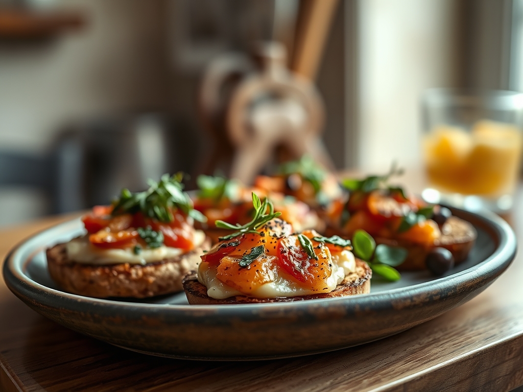 Bruschettas variadas