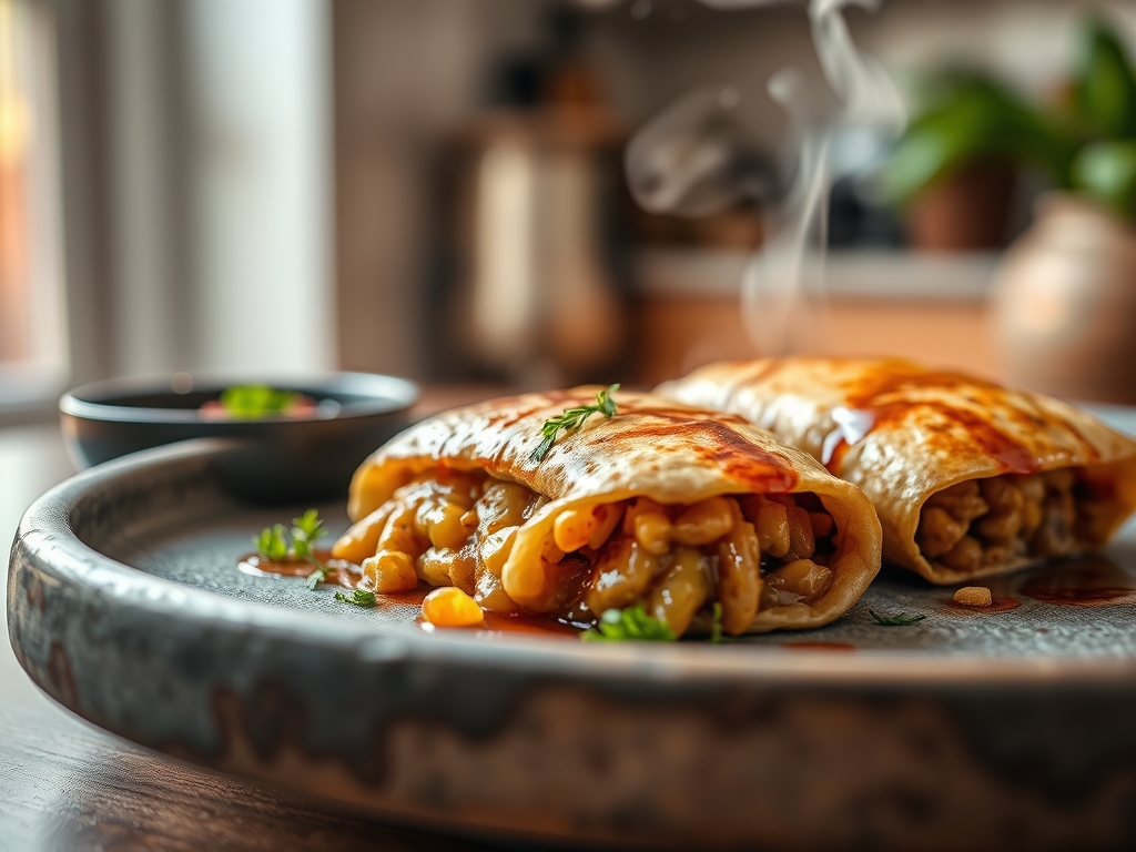 Burritos de desayuno