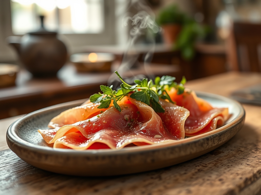 Carpaccio de ternera