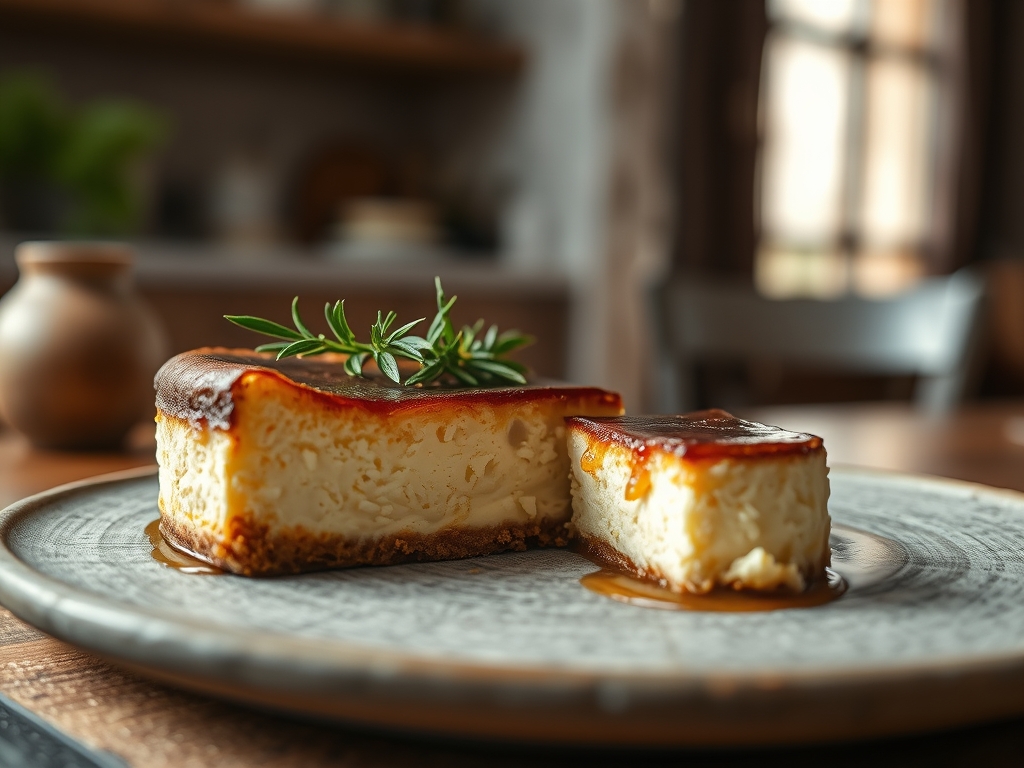 Cheesecake de horno