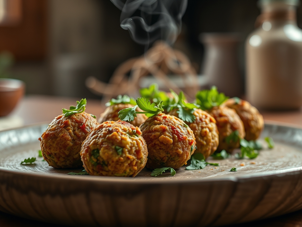 Falafel crujiente