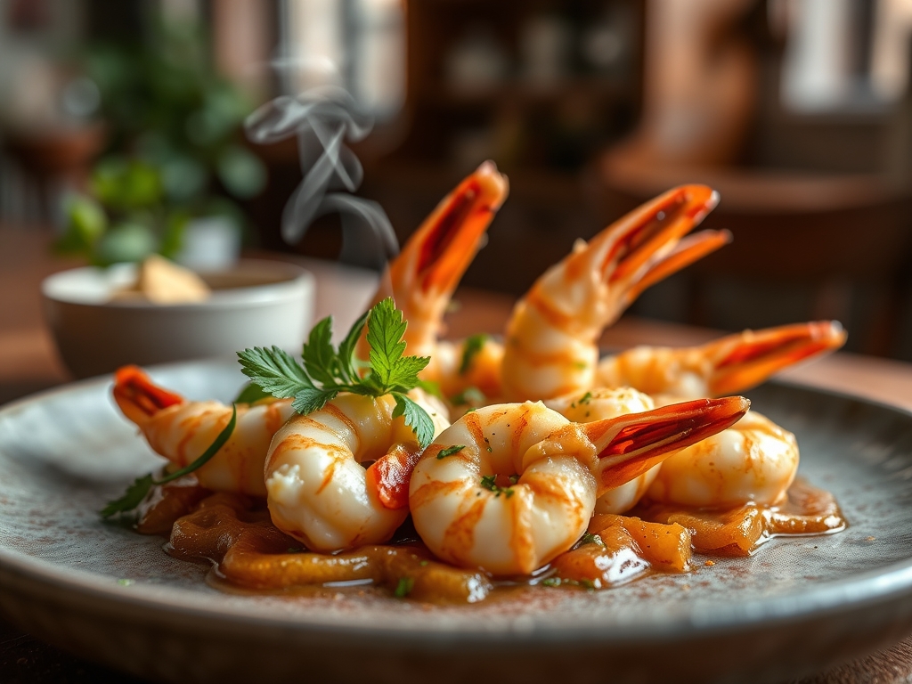 Gambas al ajillo
