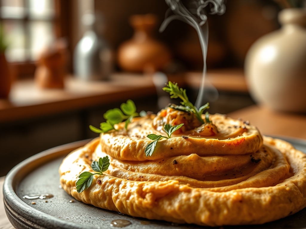 Hummus de remolacha