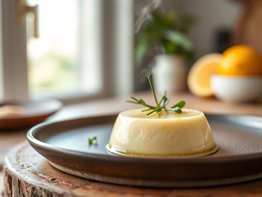 Mousse de limón suave