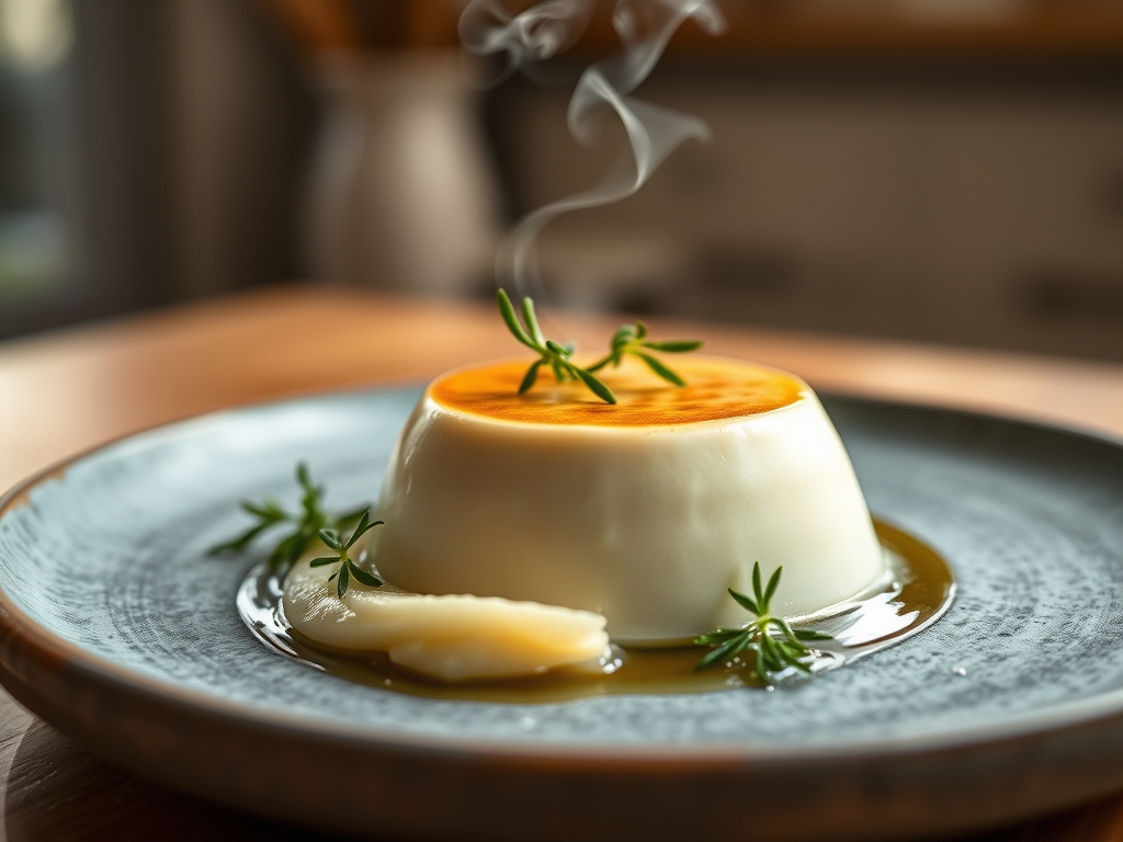 Panna cotta de vainilla