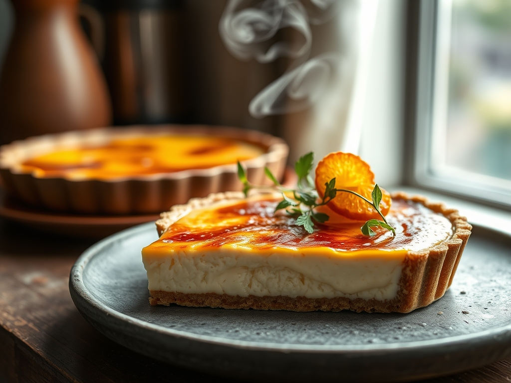 Tarta de yogur ligera
