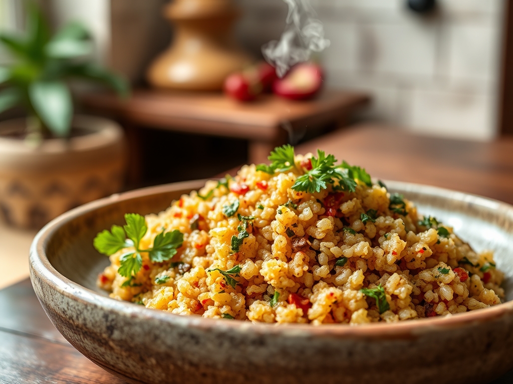 Ensalada de quinoa nutritiva