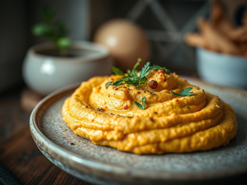 Hummus de calabaza